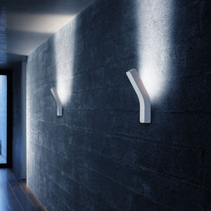 moderne Wandleuchte / Thermoplast / Aluminium / LED