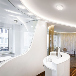 Downlight für Aufbau / LED / rund / Glas