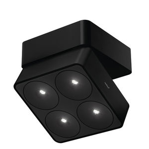 Aufbaudownlight / LED / quadratisch / Aluminium
