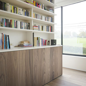 Laminatpaneel / Möbel / für Innenausbau / Holzoptik