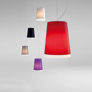 Hängelampe / modern / aus Polycarbonat / Innenraum