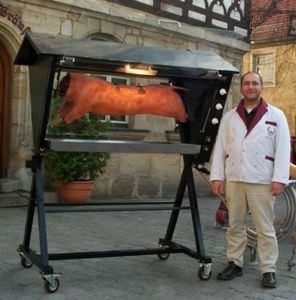 Gas-Grill / bodenstehend / für professionellen Gebrauch