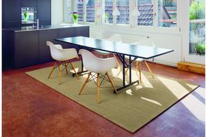 moderner Teppich / Sisal / uni