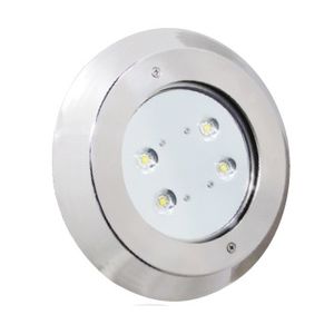 Leuchte für Bodeneinbau / LED / rund / für Pool