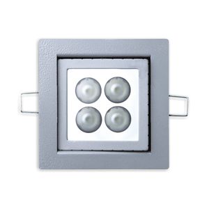 orientierbare Leuchte / Einbau / LED / quadratisch