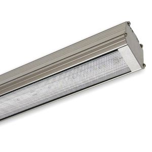 Leuchte für Deckeneinbau / LED / linear / Glas