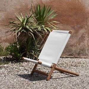 Sunbrella®-Liegestuhl / aus Mahagoni