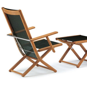 klassischer Sessel / Holz / verstellbar / für den Garten