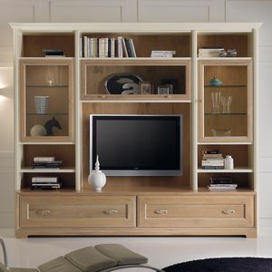 moderner Fernseh Sideboard / Holz