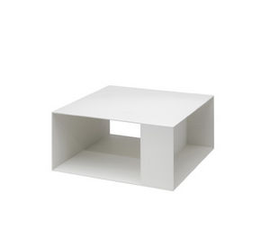 moderner Couchtisch / Aluminium / rechteckig / Innenraum
