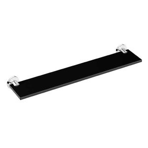 wandmontiertes Regal / modern / verzinkter Chrom / Messing mit Goldauflage