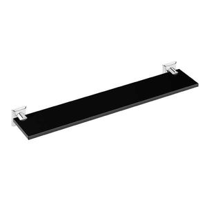 wandmontiertes Regal / modern / verzinkter Chrom / Messing mit Goldauflage