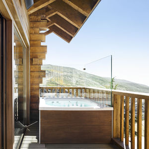 Hot-Tub / Einbau / rechteckig / 2 Plätze / Außenbereich