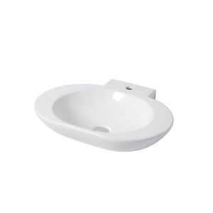 Aufsatzwaschbecken / oval / Keramik / modern