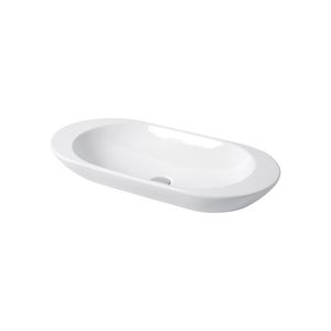 Aufsatzwaschbecken / oval / Keramik / modern