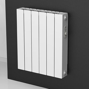 elektrischer Heizkörper / Aluminium / modern / rechteckig