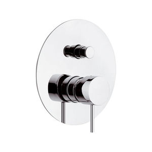 Einhebelmischer für Duschen / Einbau / aus verchromtem Messing / für Badezimmer