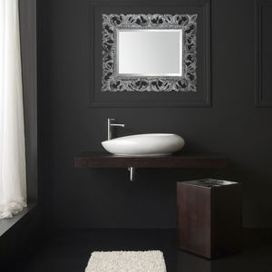 Aufsatzwaschbecken / oval / Keramik / modern