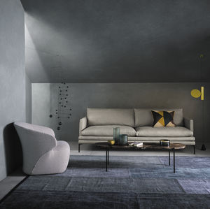 Couchtisch / oval / für Innenbereich / modern