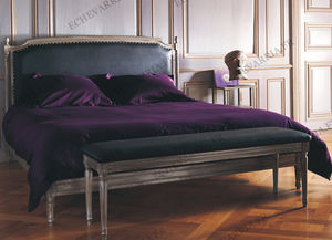 Standardbett / doppelt / Stil / Leder