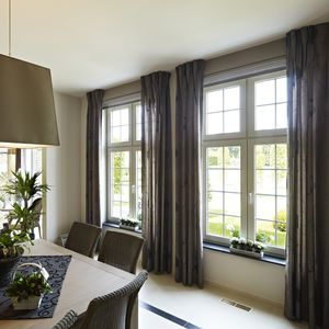 Flügelfenster / zum Schieben / aus PVC / Doppelverglasung