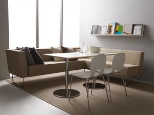 modulare Polsterbank / modern / Stoff / für öffentliche Bereiche