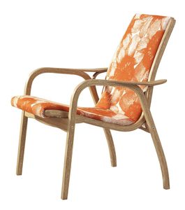 Sessel / Skandinavisches Design / aus Buche / aus Eiche / Stoff