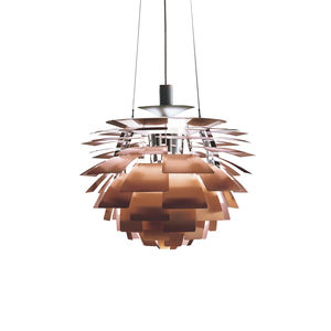 Hängelampe / modern / Aluminium / Edelstahl