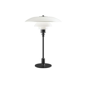 Tischlampe / modern / Metall / Glas