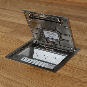 einbaufähiges Verteilergehäuse / für Aufbau / Bodenmontage / für steckdosen
