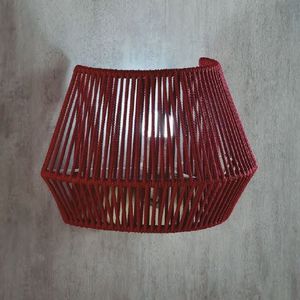 moderne Wandleuchte / Metall / Kordel / LED