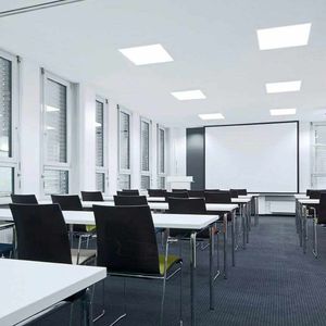 Leuchte für Deckeneinbau / LED / quadratisch / Aluminium