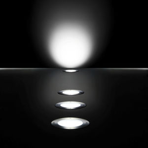 Leuchte für Bodeneinbau / LED / rund / quadratisch