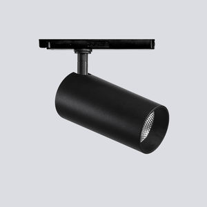LED-Schienenleuchte / rund / Metall / Objektmöbel