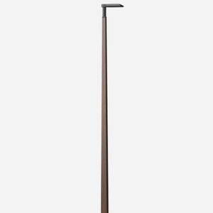 Straßenlaterne / modern / aus verzinktem Stahl / Holz