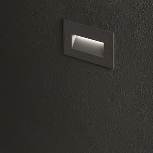 Leuchte für Wandeinbau / LED / rechteckig / Außenbereich