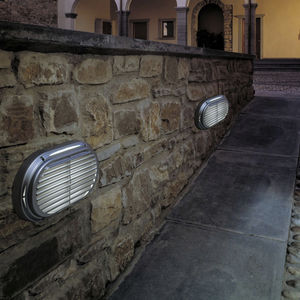 moderne Wandleuchte / Außenbereich / Aluminium / aus Polycarbonat