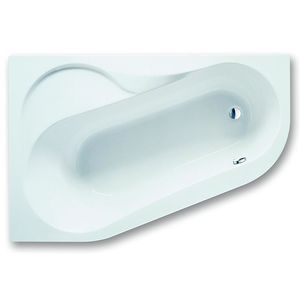 Badewanne für Eckeinbau / aus Acryl