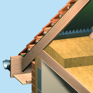 thermo-akustische Isolierung / Steinwolle / für Dächer / für Böden