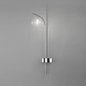 moderne Wandleuchte / Metall / Glas / LED