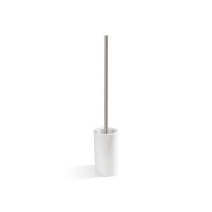 Toilettenbürste aus verchromtem Messing / für Böden