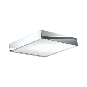 moderne Deckenleuchte / quadratisch / Glas / LED