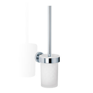 Toilettenbürste aus verchromtem Messing / wandmontiert