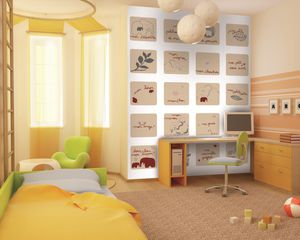 moderne Tapeten / Farb / waschbar / Foto