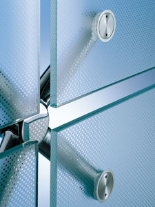 VSG-Flachglas / Ornament / für Fassaden / flach
