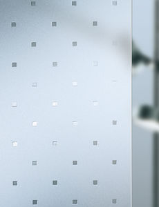 Float-Flachglas / Ornament / strukturiert / für Fenster