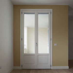 einflügelige Fenstertür / Holz / mit Wärmedämmung