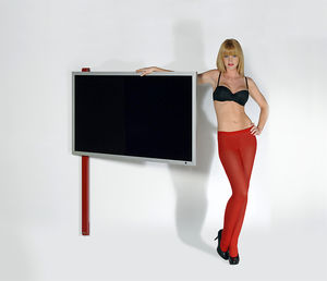 moderne TV Wandhalterung / Halterung für DVD-Player / schwenkbar
