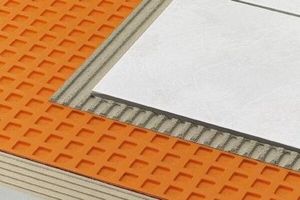 Abdichtungsbahn für Fußböden / in Rollenform / Polyethylen