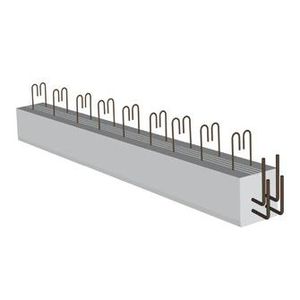 Spannbeton-Träger / Rechteck / für Böden